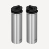 Термос для чая Thermos TTD-1000 SBK 1L (Gloss Steel; +24h/-24h)